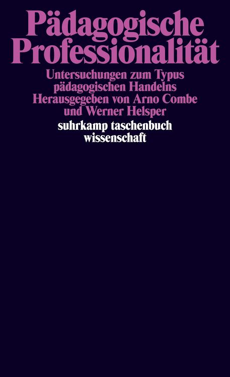 Produktbild: Pädagogische Professionalität