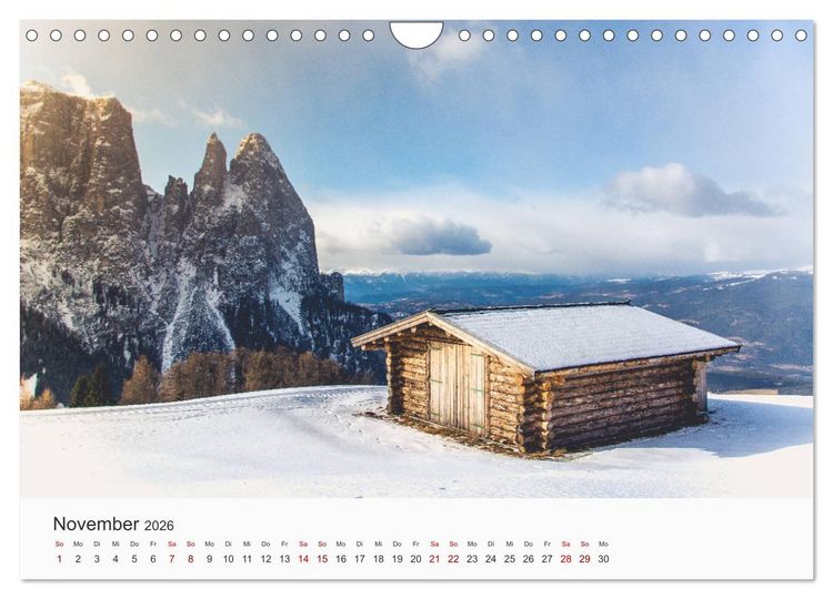 Produktbild: Die sch&ouml;nsten Orte in Italien. (Wandkalender 2026 DIN A4 quer), CALVENDO Monatskalender