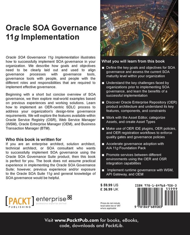 Produktbild: Oracle Soa Governance 11g Implementation
