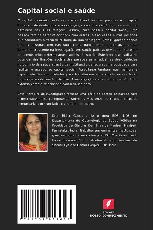 Produktbild: Capital social e sa&uacute;de