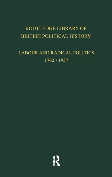 Produktbild: Routledge Library of British Political History