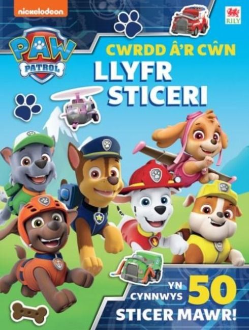 Produktbild: Paw Patrol: Cwrdd a'r Cwn - Llyfr Sticeri