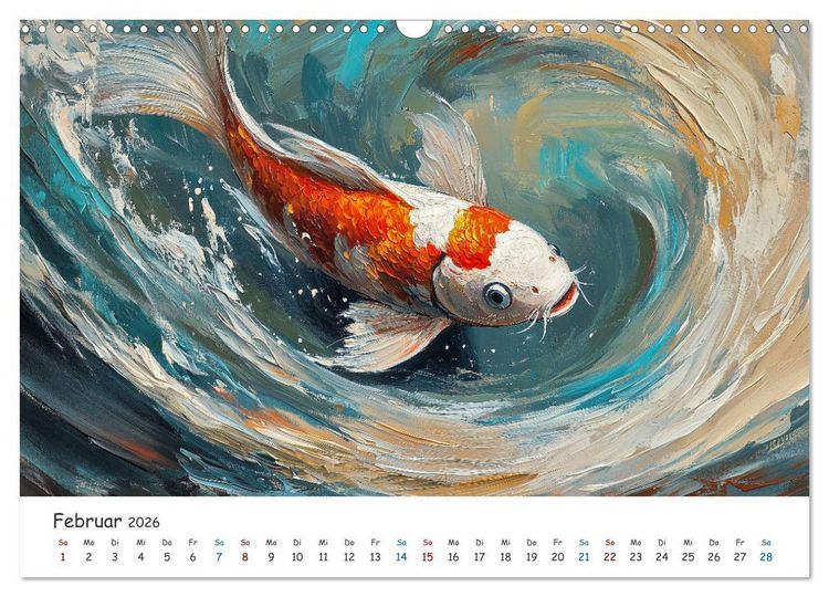 Produktbild: Tiere in der Kunst (Wandkalender 2026 DIN A3 quer), CALVENDO Monatskalender