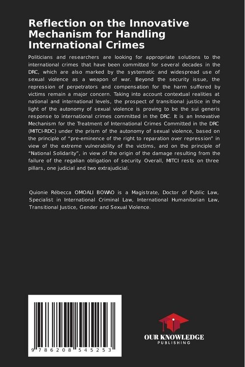 Produktbild: Reflection on the Innovative Mechanism for Handling International Crimes