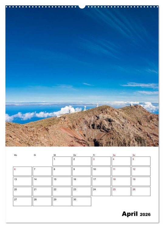 Produktbild: Wanderparadies La Palma (hochwertiger Premium Wandkalender 2026 DIN A2 hoch), Kunstdruck in Hochglanz