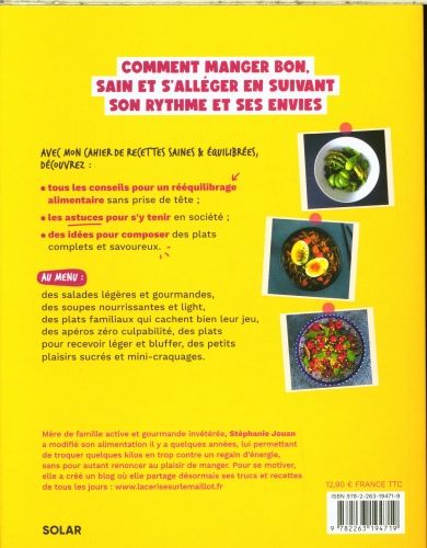 Produktbild: Mon cahier de recettes saines & &eacute;quilibr&eacute;es