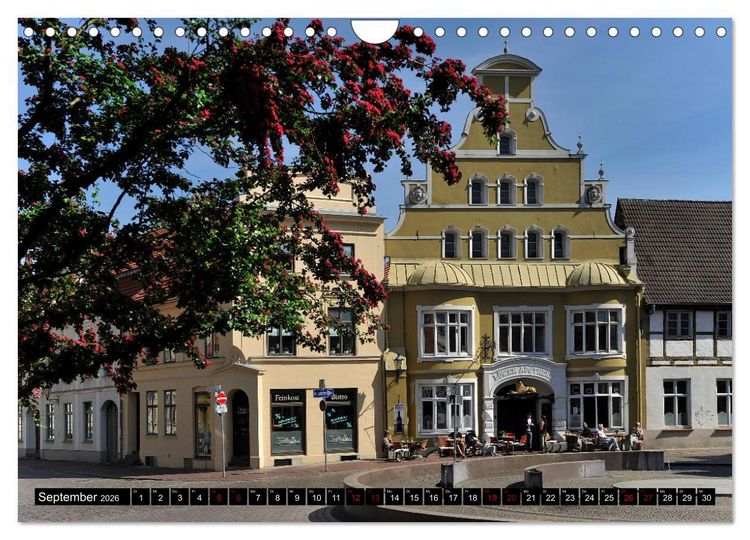 Produktbild: Ein Bummel durch die Hansestadt Wismar (Wandkalender 2026 DIN A4 quer), CALVENDO Monatskalender