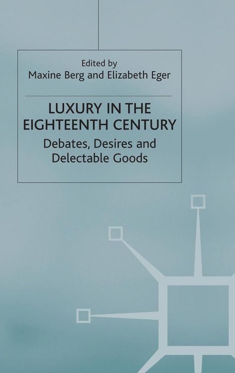 Produktbild: Luxury in the Eighteenth Century