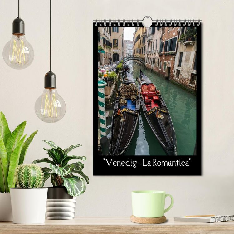 Produktbild: Venedig &ndash; La Romantica (Wandkalender 2026 DIN A4 hoch), CALVENDO Monatskalender