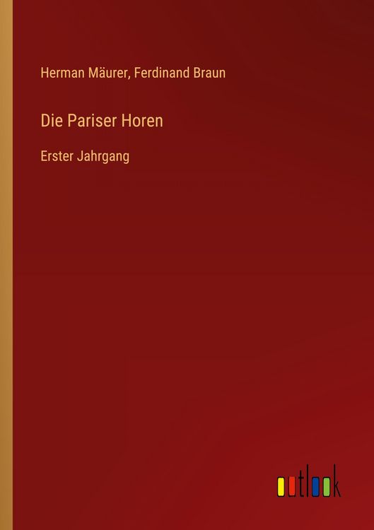 Produktbild: Die Pariser Horen