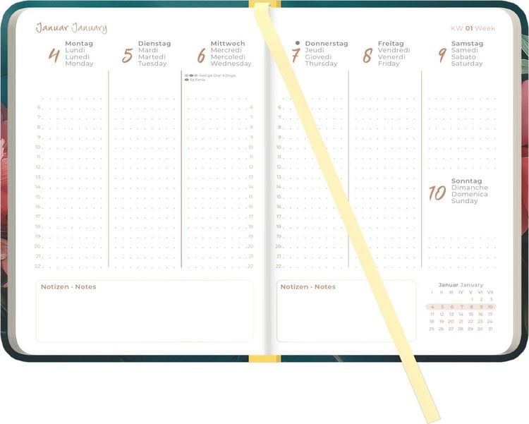 Produktbild: Lady Journal Flowers 2027