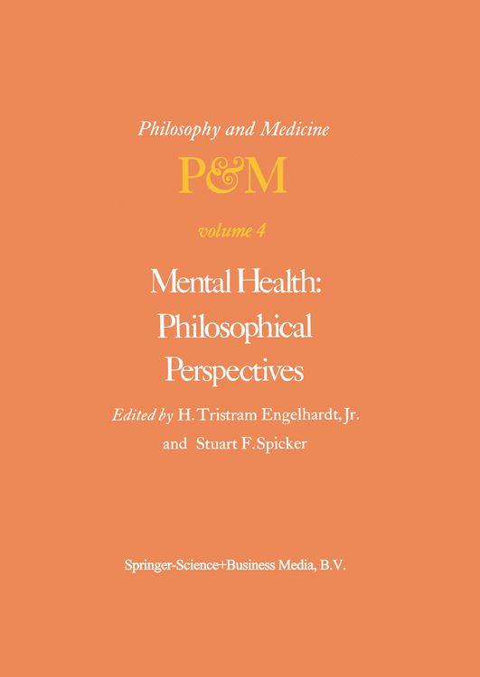 Produktbild: Mental Health: Philosophical Perspectives