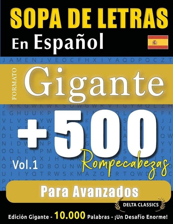 Produktbild: SOPA DE LETRAS EN ESPA&Ntilde;OL FORMATO GIGANTE