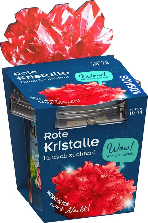 Produktbild: Rote Kristalle selbst z&uuml;chten
