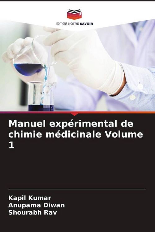 Produktbild: Manuel exp&eacute;rimental de chimie m&eacute;dicinale Volume 1