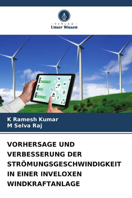 Produktbild: Vorhersage und Verbesserung der Str&ouml;mungsgeschwindigkeit in einer Inveloxen Windkraftanlage
