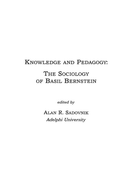 Produktbild: Knowledge and Pedagogy