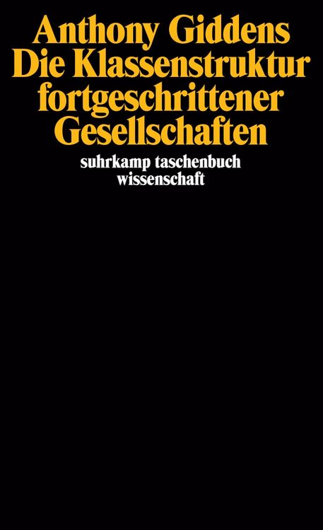 Produktbild: Die Klassenstruktur fortgeschrittener Gesellschaften