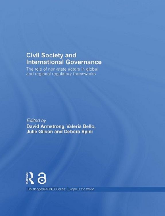 Produktbild: Civil Society and International Governance