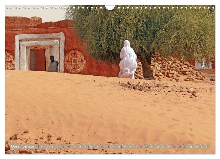 Produktbild: Mauretanien - Kaleidoskop einer W&uuml;stenwelt (Wandkalender 2026 DIN A3 quer), CALVENDO Monatskalender