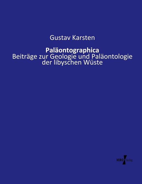 Produktbild: Pal&auml;ontographica