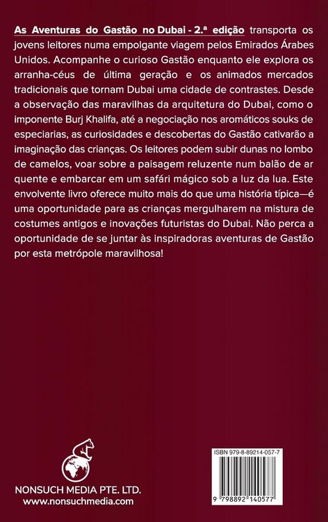 Produktbild: As Aventuras do Gast&atilde;o no Dubai 2.&ordf; Edi&ccedil;&atilde;o