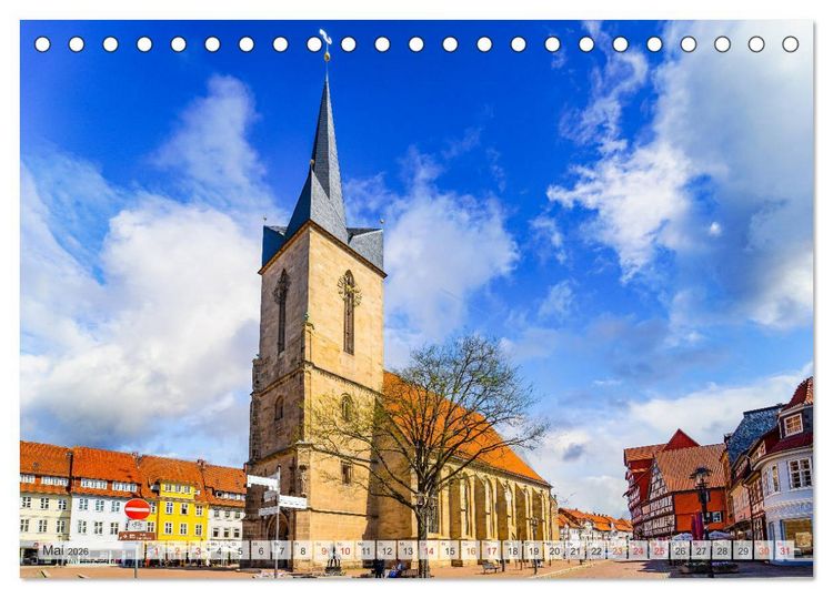 Produktbild: Duderstadt Impressionen (Tischkalender 2026 DIN A5 quer), CALVENDO Monatskalender