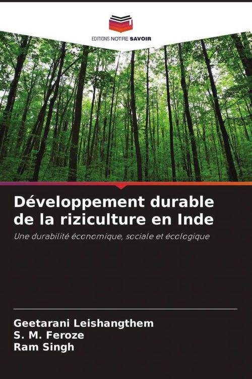 Produktbild: D&eacute;veloppement durable de la riziculture en Inde