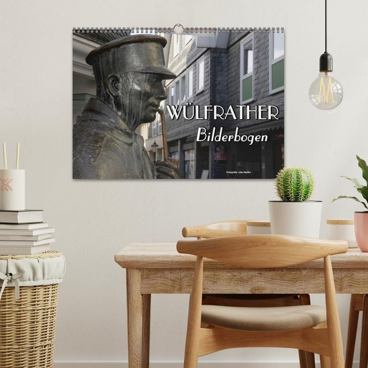 Produktbild: W&uuml;lfrather Bilderbogen 2026 (Wandkalender 2026 DIN A3 quer), CALVENDO Monatskalender