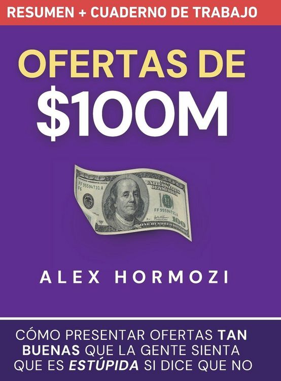Produktbild: Ofertas de $100M Resumen y Cuaderno de trabajo