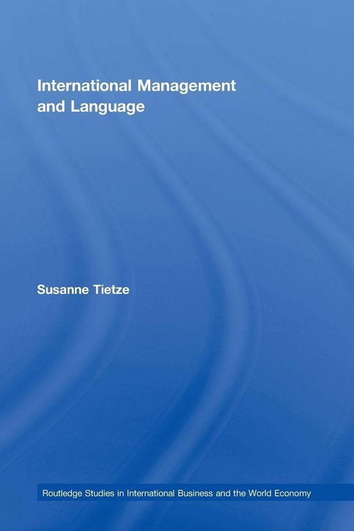 Produktbild: International Management and Language