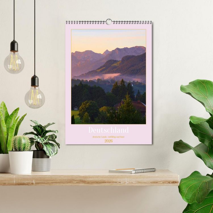 Produktbild: Deutschland. Deutsche Lande, vielf&auml;ltig und bunt (Wandkalender 2026 DIN A3 hoch), CALVENDO Monatskalender