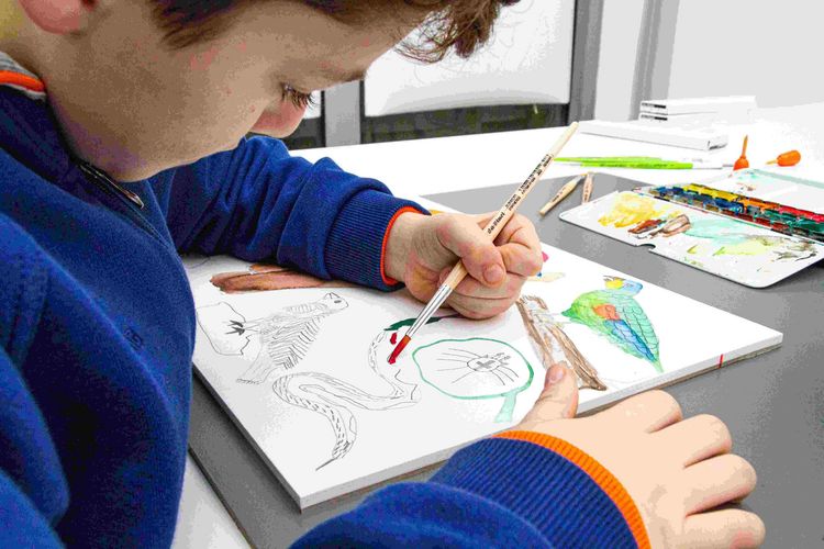 Produktbild: da Vinci Pinsel Junior Synthetics rund, Serie 303 Gr. 18