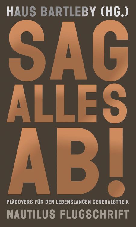 Produktbild: Sag alles ab!