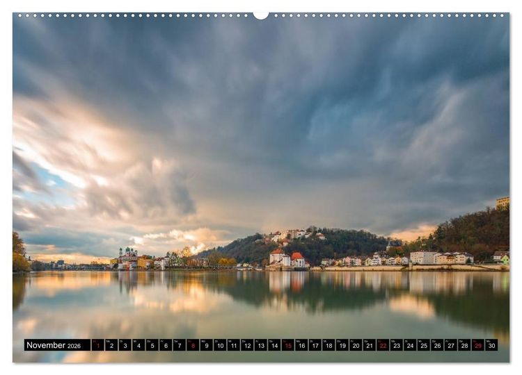 Produktbild: Passau, das Venedig Bayerns (Wandkalender 2026 DIN A2 quer), CALVENDO Monatskalender