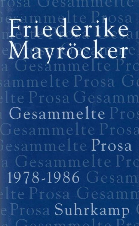 Produktbild: Gesammelte Prosa