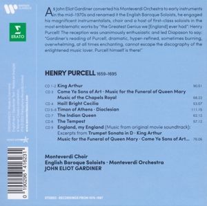 Produktbild: Gardiner, J: King Arthur/Music for Queen Mary