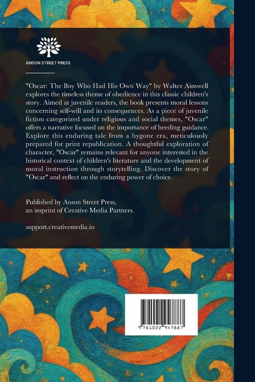 Produktbild: Oscar; Or, The Boy Who Had His Own Way