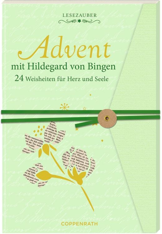 Produktbild: Brief-Adventskalenderbuch &ndash; Advent mit Hildegard von Bingen