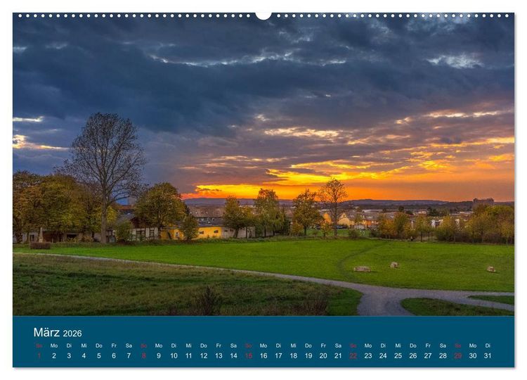Produktbild: Kronsberg Hannover (hochwertiger Premium Wandkalender 2026 DIN A2 quer), Kunstdruck in Hochglanz