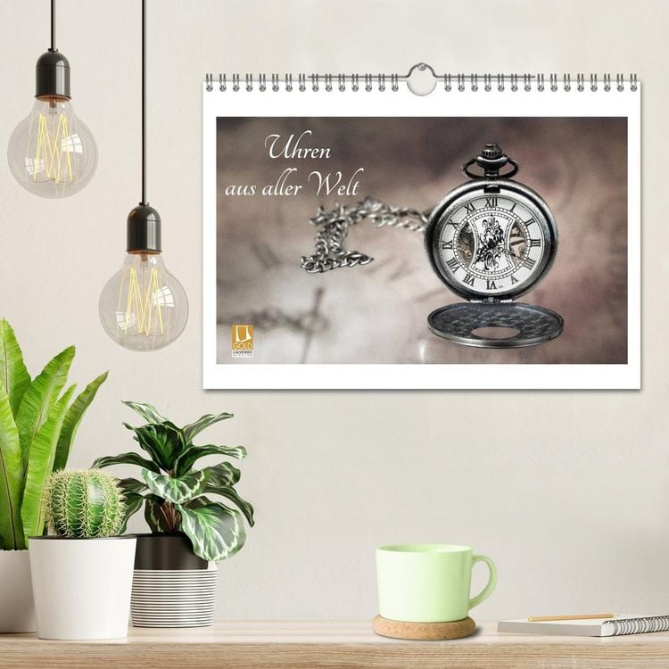 Produktbild: Uhren aus aller Welt (Wandkalender 2026 DIN A4 quer), CALVENDO Monatskalender