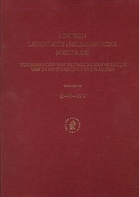 Produktbild: Lexicon Latinitatis Nederlandicae Medii Aevi