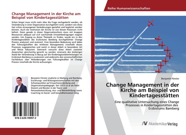 Produktbild: Change Management in der Kirche am Beispiel von Kindertagesst&auml;tten
