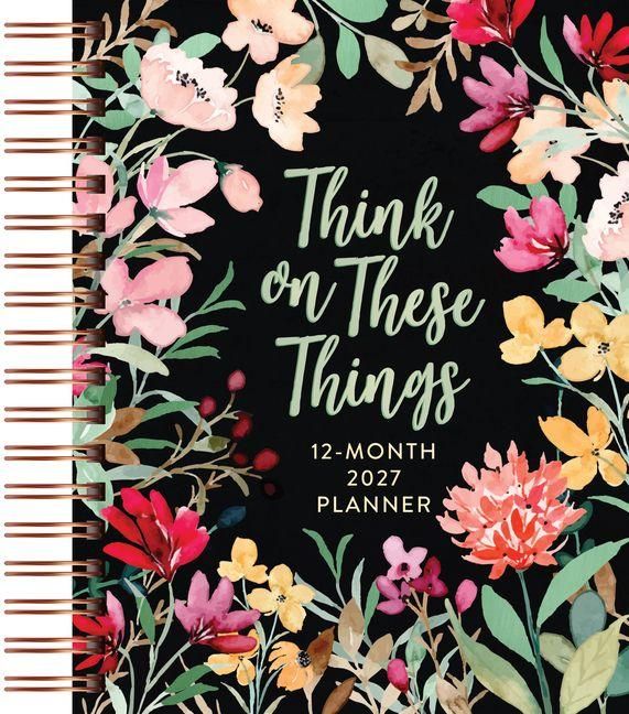 Produktbild: Think on These Things (2027 Planner) Spiral Hardcover