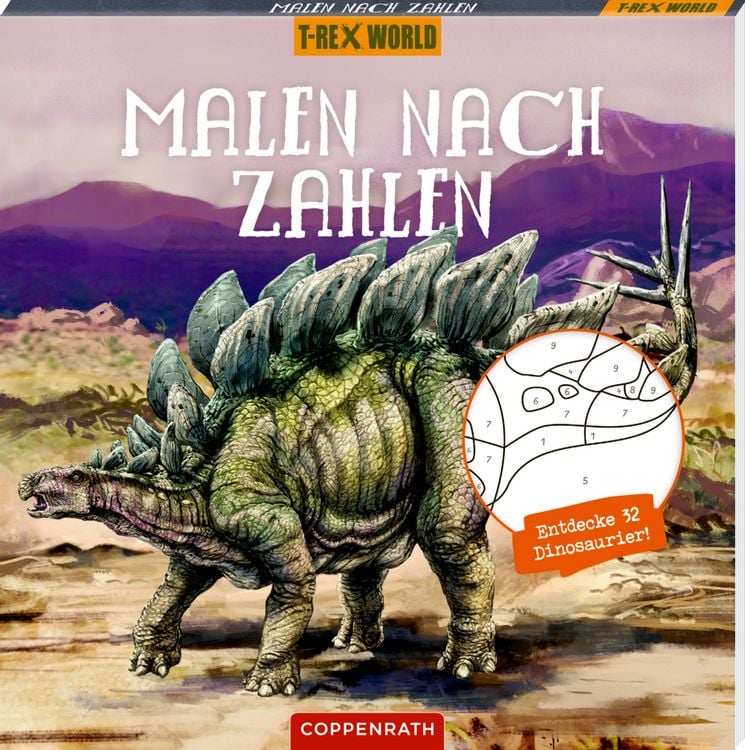 Produktbild: Malen nach Zahlen - T-Rex World