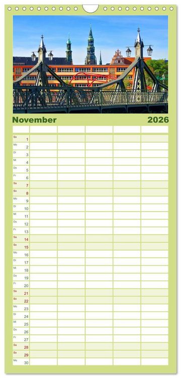 Produktbild: Familienplaner 2026 - Zwickau - Stadt an der Mulde mit 5 Spalten (Wandkalender, 21 x 45 cm) CALVENDO