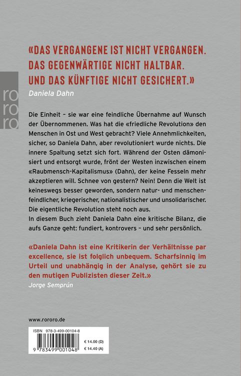Produktbild: Der Schnee von gestern ist die Sintflut von heute