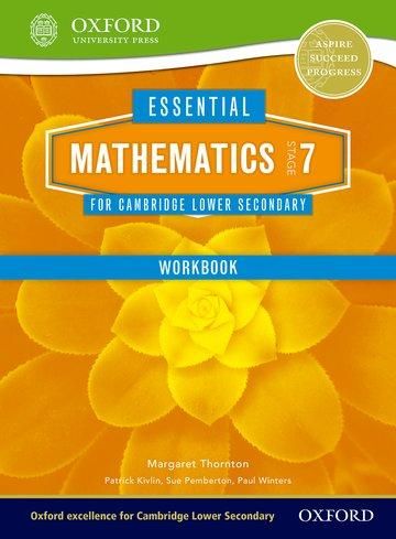 Produktbild: Essential Mathematics for Cambridge Lower Secondary Stage 7 Workbook