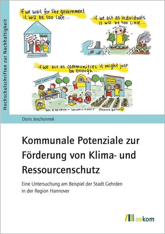 Produktbild: Kommunale Potenziale zur F&ouml;rderung von Klima- und Ressourcenschutz
