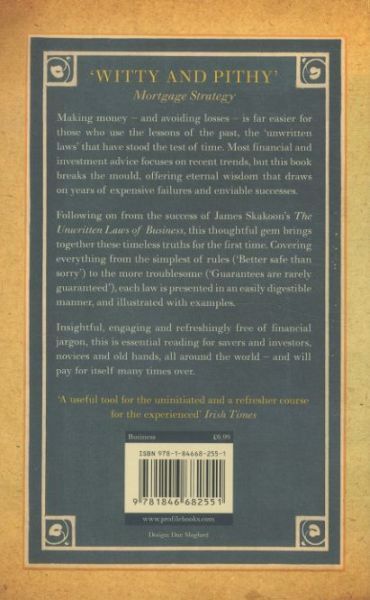 Produktbild: Unwritten Laws Of Finance & in